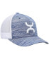 Men's Heather Powder Blue, White Sterling Trucker Snapback Hat