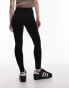 Фото #4 товара Topshop Petite basic ankle legging in black