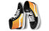 Vans SK8 HI Pro 专业滑板系列 复古 休闲 高帮 板鞋 男女同款 黑橙 / Кроссовки Vans SK8 HI Pro VN0A45JDSWE