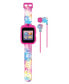 Kids Tie Dye Silicone Smartwatch 42mm Gift Set