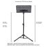 Manhasset 48 Symphony Music Stand clear