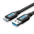 Фото #2 товара USB-кабель Vention COPBF 1 m Чёрный (1 штук)