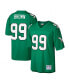 Men's Jerome Brown Kelly Green Philadelphia Eagles Big and Tall 1990 Retired Player Replica Jersey