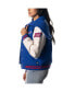 ფოტო #2 პროდუქტის Women's Royal Buffalo Bills Sailor Full-Snap Hooded Varsity Jacket