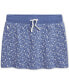 ფოტო #1 პროდუქტის Toddler & Little Girls Floral Quilted Double-Knit Skirt