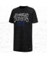 ფოტო #3 პროდუქტის Women's Black Los Angeles Dodgers T-shirt Dress