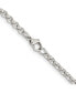 ფოტო #4 პროდუქტის Stainless Steel Polished 3.9mm Rolo Chain Necklace