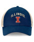 ფოტო #4 პროდუქტის Men's Navy Illinois Fighting Illini Heritage Waylon Trucker Adjustable Hat