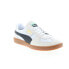 Фото #2 товара Puma Super Team OG 39042409 Mens White Suede Lifestyle Sneakers Shoes