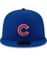 Фото #2 товара Men's Royal Chicago Cubs 2016 World Series Wool 59FIFTY Fitted Hat