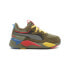Фото #1 товара Puma RsX Militia Lace Up Toddler Boys Size 11 M Sneakers Casual Shoes 38691001