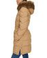 Фото #3 товара Women's Faux-Fur-Trim Hooded Puffer Coat, Created for Macy's