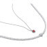 Romantic silver necklace Tesori SAVB04 (chain, pendant)