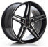 Avus Racing AC-515 black polished 7.5x17 ET52.5 - LK5/112 ML66.6