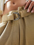 Фото #5 товара Pimkie baggy high waisted trousers in brown