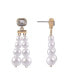 Фото #2 товара Pearl Linear Earrings