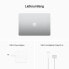 Фото #11 товара Apple MacBook Air 13" (2022)"Silber M2 Chip mit 8-Core CPU und 10-Core GPU und-16 Core Neural Engine 512GB Deutsch 70W USB-C Power Adapter 16 GB