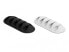 Фото #2 товара Delock 18347 - Cable holder - Desk/Wall - Thermoplastic Rubber (TPR) - Black - White