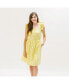 ფოტო #1 პროდუქტის Women's Flutter Sleeve Sun Dress