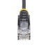 Фото #7 товара StarTech.com 3 m CAT6 Cable - Slim - Snagless RJ45 Connectors - Black - 3 m - Cat6 - U/UTP (UTP) - RJ-45 - RJ-45