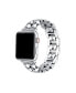 Фото #1 товара Women's Crush Stainless Steel Band with Hearts for Apple Watch 38mm, 40mm, 41mm