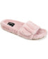 Фото #1 товара Women's Shadow Faux Fur Slide Slipper