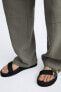 Фото #12 товара Технические мужские сандалии ZARA - серебристые