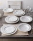 Brocato Set of 4 Dinner Plates, Service For 4