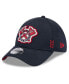 Фото #1 товара Men's Navy Atlanta Braves 2024 Clubhouse 39THIRTY Flex Fit Hat