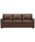 Фото #1 товара Radley 86" Leather Sofa, Created for Macy's