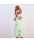 Фото #3 товара Платье для малышей Bellabu Bear Девочки Платье с коротким рукавом на Пасхальный Остров зеленого цвета.