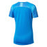 Фото #3 товара Puma Cup Jersey V Neck Short Sleeve Soccer Jersey Womens Blue 70405702