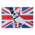 Leinwandbild Englische Bulldogge Pop art