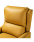 Leather Pushback Recliner chair with Adjustable Backrest for Livingroom