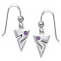 ფოტო #1 პროდუქტის DIVE SILVER Arrow Tek Long Hook Earring