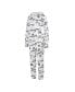 ფოტო #2 პროდუქტის Women's White New York Yankees Docket Microfleece Union Hooded Zippered Onesie