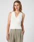 ფოტო #5 პროდუქტის Women's Cosysoft V-Neck Sleeveless Jumper