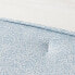 Фото #2 товара King Traditional Floral Printed Cotton Comforter & Sham Set Blue - Threshold