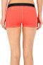 Фото #3 товара Nike 166996 Womens Color Block Swimwear Boy Shorts Bright Crimson Size Medium