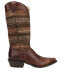 Фото #1 товара Roper Material Shaft Snip Toe Cowboy Womens Brown Casual Boots 09-021-7622-0788