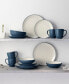 Colorwave Coupe 16-Pc. Dinnerware Set, Service for 4