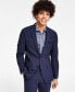 Фото #1 товара Men's Skinny Fit Wrinkle-Resistant Wool-Blend Suit Separate Jacket, Created for Macy's
