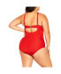 ფოტო #2 პროდუქტის Women's Plus Size Cancun Underwire 1 Piece