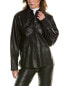 Фото #1 товара Bogner Liana-L Leather Shirt Women's Black 10