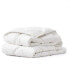 Фото #2 товара Одеяло UNIKOME легкое с пером гуся и натуральными волокнами, белое, размер Калифорния Кинг