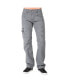 Фото #1 товара Men's Relaxed Straight Heavy Washed Canvas Premium Jeans Utility Zipper Pocket