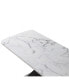 Фото #6 товара Stretchable White Marble Dining Table