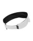 Men's and Women's White Ace Performance Adjustable Visor