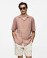 Фото #1 товара Men's Linen Regular-Fit Shirt