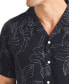 ფოტო #3 პროდუქტის Men's Miami Vice x Printed Short Sleeve Button-Front Camp Shirt